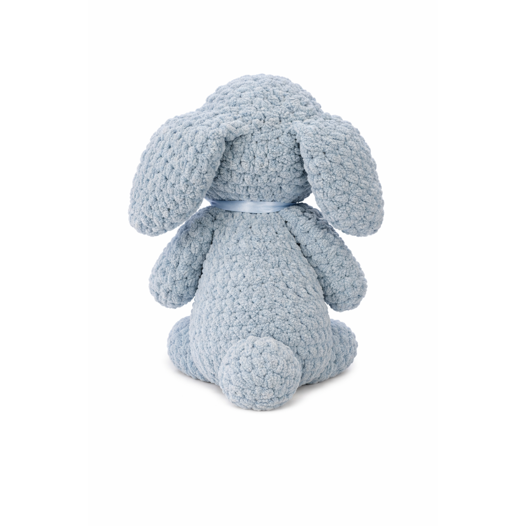 Handmade crochet bunny detail closeup | Unique Treasures