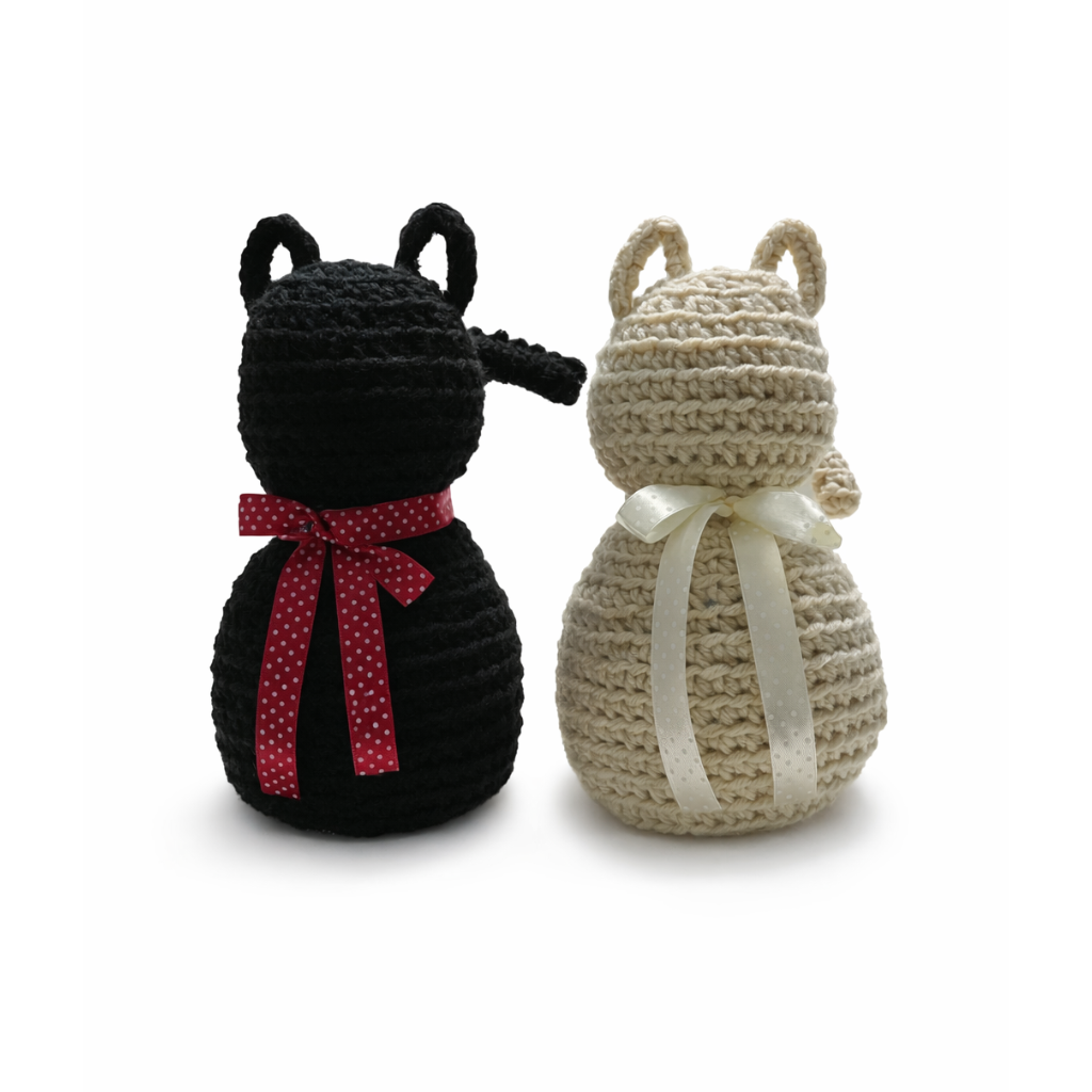 Matching Cats crochet
