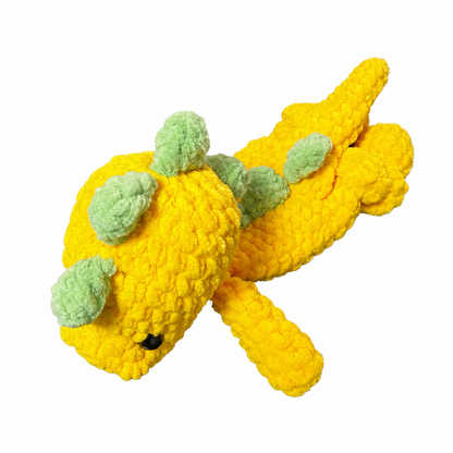 Handmade crochet Dragon Snuggler detail view 12 | Unique Treasures