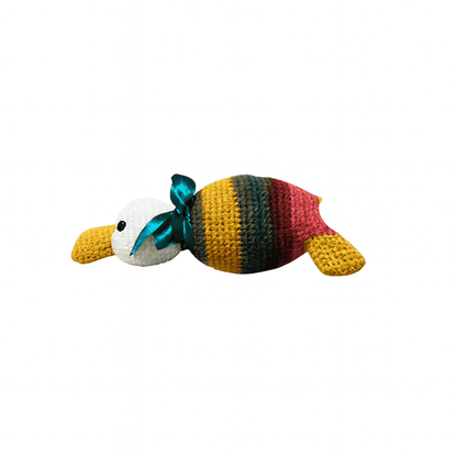 Handmade crochet duck detail closeup | Unique Treasures