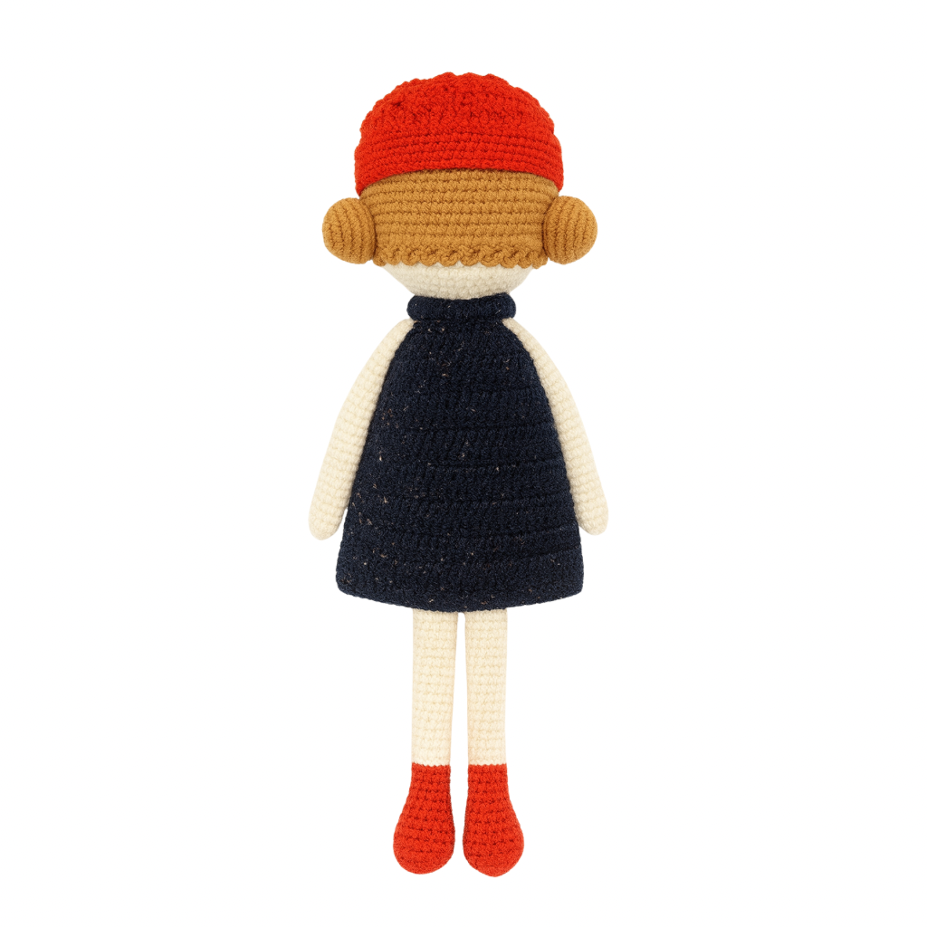 Handmade crochet the belle crochet dolls styled display | Unique Treasures