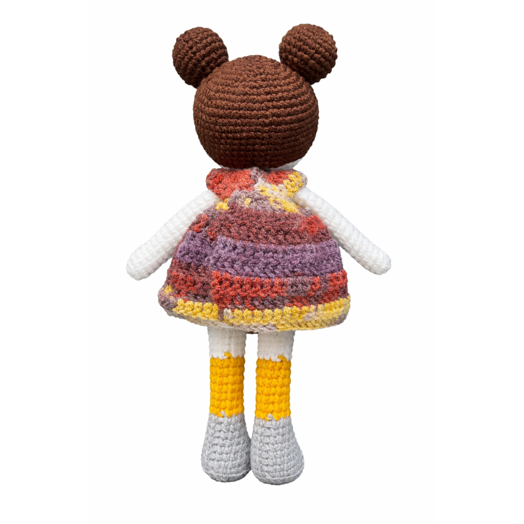Mei Sienna Doll - handmade crochet doll by Unique Treasures