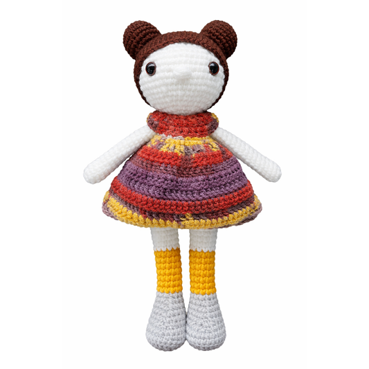 Mei Sienna Doll - handmade crochet doll by Unique Treasures