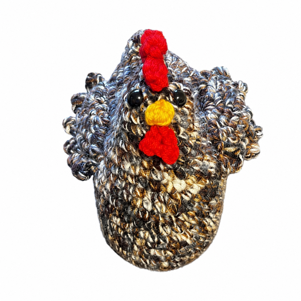 Handmade crochet Little Farm Hens image 7 | Unique Treasures