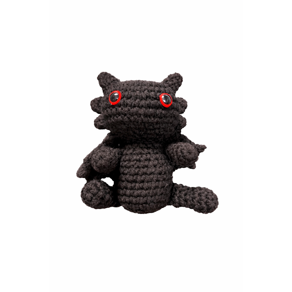 Handmade crochet bat front view | Unique Treasures