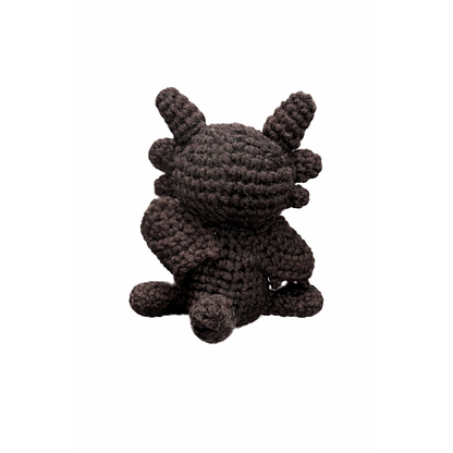 Handmade crochet bat side angle | Unique Treasures