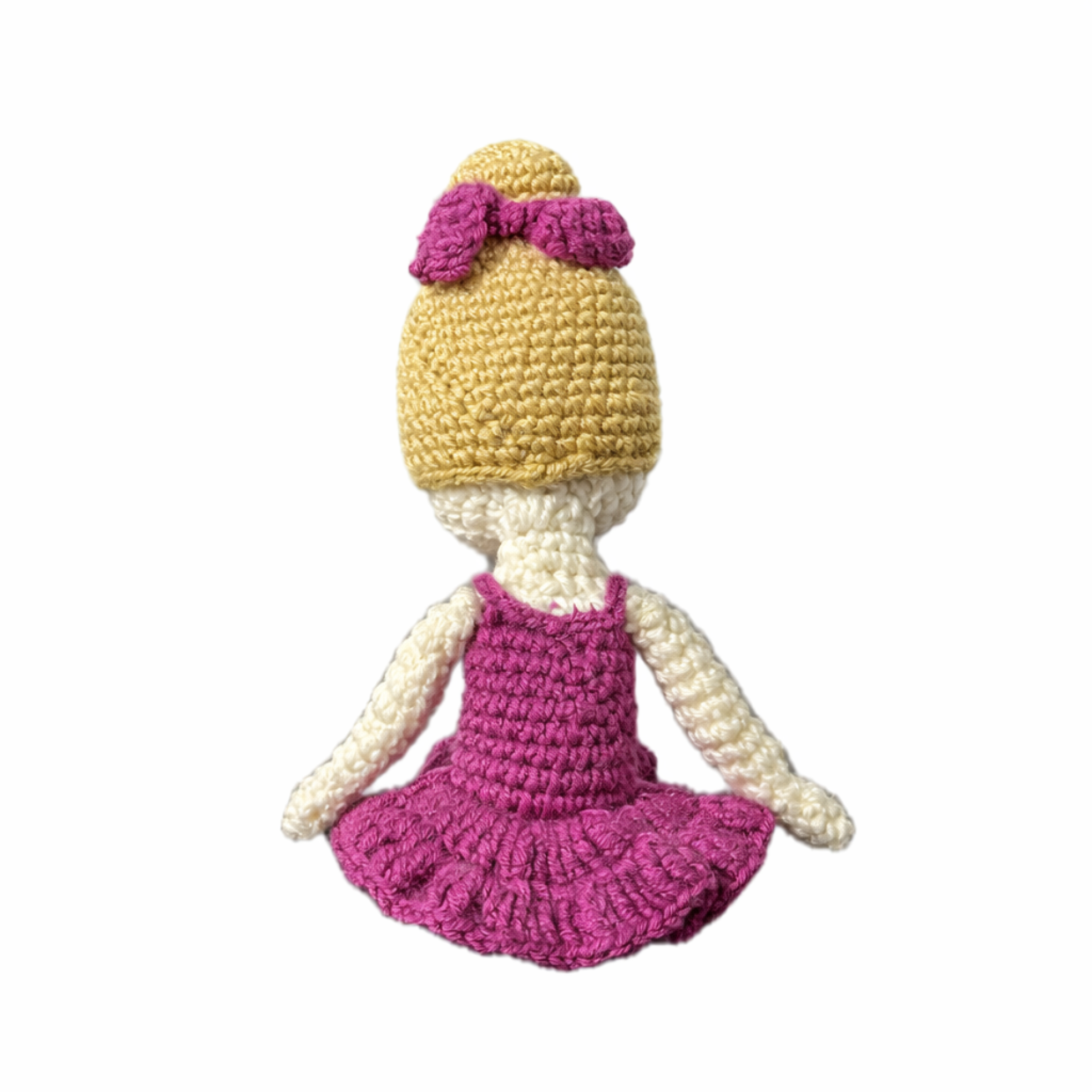 Handmade crochet ballerina packaging | Unique Treasures