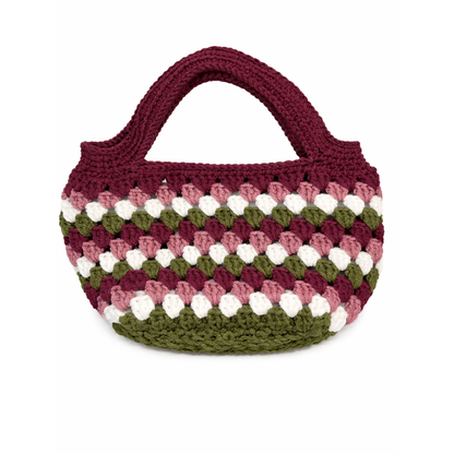 Wildberry Bag - handmade crochet bag by Unique Treasures